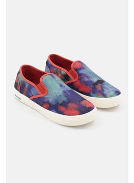 Buy Kids Boy Reins Tie-Dye Slip On Shoes, Navy Combo in UAE