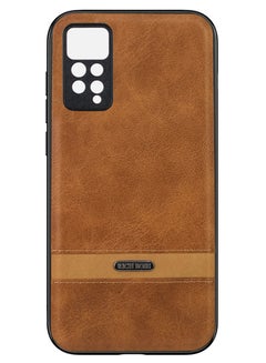 Buy Rich Boss Leather Back Cover For Xiaomi Redmi Note 12 Pro 5G/Note 11 Pro 4G (Light Brown) in Egypt