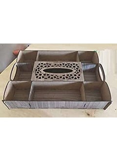 Buy Wooden Tissue and Nuts Box in Egypt