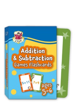 اشتري Addition & Subtraction Games Flashcards for Ages 5-6 (Year 1) في الامارات