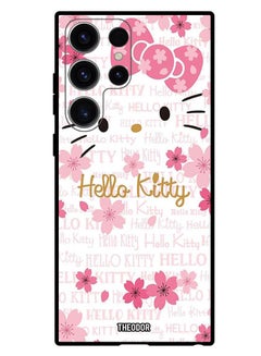 Buy Protective Case Anti Scratch Shock Proof Bumper Cover For Samsung Galaxy S23 Ultra Hello Kitty in Saudi Arabia