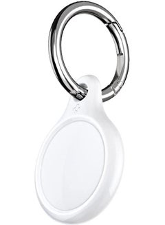 Buy Ultra Hybrid with Keychain Ring designed for Apple AirTag case cover Airtags Holder in UAE