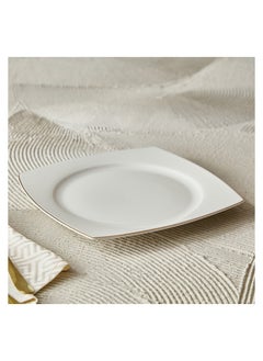 Buy Peace Square Dinner Plate 33 x 2 x 33 cm in UAE