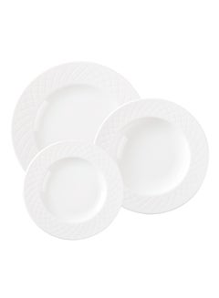 Buy Ingrid 12 Pieces Porcelain Dinner Set in UAE