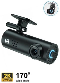 Buy Car Dash Cam for Filming and Recording With 2K Resolution and 170 Degree Angle Bastec in Saudi Arabia