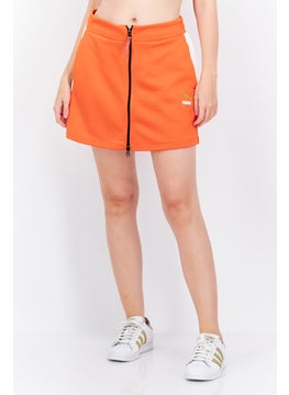 Buy Women Sportswear Fit Training Skirt, Orange in UAE