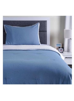 Buy Home Reagen 2 Piece Comforter Set 110X125 Blue in UAE