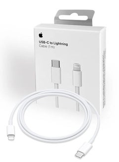 Buy Apple iPhone Charger Cable 1M[MFi Certified] USB C to Lightning Cable Fast Charging Power Delivery PD 20W iPhone Cable for iPhone 14/14 Pro/14 Plus/14 Pro Max, iPad Pro, iPhone 8-13 All Series in Saudi Arabia