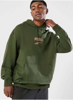 Buy Downtown Logo Hoodie in UAE