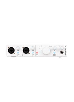 اشتري Arturia MiniFuse 2  USB Type-C Audio/MIDI Interface (White) في الامارات