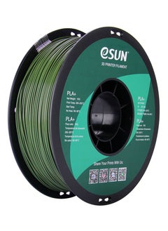 اشتري Esun 3D Printer Filament PLA+ 1.75 mm Dimensional Accuracy +/- 0.05 mm 1 Kg (2.2 lbs) Spool 3D Printing Material for 3D Printers – Olive Green في الامارات