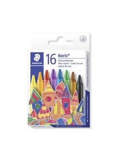 Buy Wax Crayons 16 Pcs Multicolour in Egypt