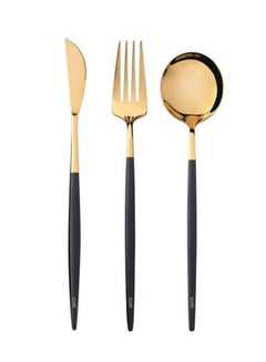 Buy 3-Piece Stainless Steel Cutlery Set in UAE