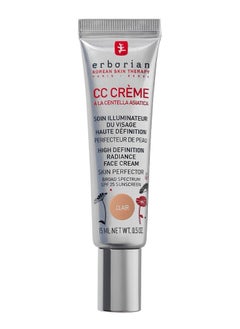 اشتري ERBORIAN CC Cream SPF 25, Clair - Lightweight Coverage & Sun Protection 15ml في الامارات