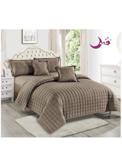 Buy Summer Compact Cotton Duvet Set For One And A Half 4 Pieces in Saudi Arabia