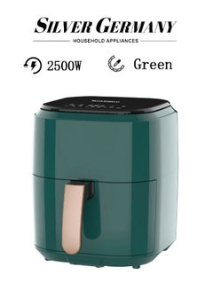 اشتري المقلاة الرقمية التي تحتوي على دورة هواء سريعة هي 5L 2500W أخضر SG-0043. في السعودية