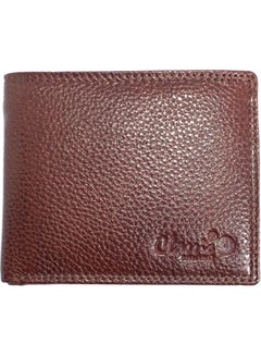 Buy Classic Milano Genuine Leather Wallet Cow NDM G-71 (Brown) by Milano Leather in UAE