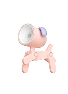 اشتري Cartoon Night Light Kid Lamp Mini Dog LED Desk Lamps Cute DIY Portable with Adjustable Phone Holder for Kids Students Bedroom Bookends Nursery Room في السعودية