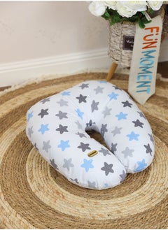 Buy Comfortable, Portable, Breathable and Lightweight U-Shaped Nursing Pillow 45*50*10cm in UAE