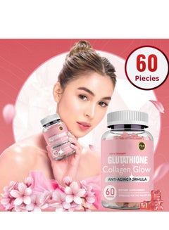 glutathione collagen glow gummies You read that right. 😉 Plus with Vitamin C, these gummies also help  support collagen production! † #BeautyFromWithin #CollagenPeptides  #Wellness #BeautyRoutine #SkinCare △ Studied on crow's feet in women ages  35-55 † main image 1