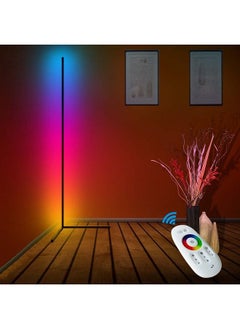 اشتري Remote Control LED Light Corner Lamp Multicolour في الامارات