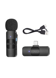 Buy BOYA BY-V1 One-Trigger-One 2.4G Wireless Microphone System in Saudi Arabia