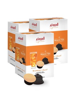 اشتري Mood Espresso - Dolce Gusto Compatible Coffee Capsules, 48 Pods - Peach Tea في الامارات