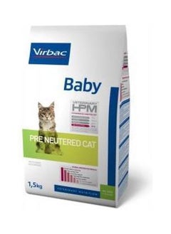 Buy VIRBAC  BABY PRE NEUTERED DRY FOOD FOR CAT in UAE