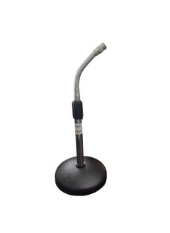 Buy Microphone Desk Stand black and silver in Egypt