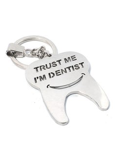 Buy Stainless Steel trust me i'm Dentist Keychain sophisticated gift in Egypt