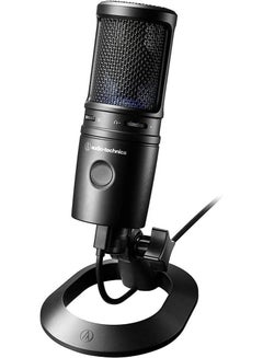 اشتري Audio-Technica AT2020USB-X Cardioid Condenser USB Microphone, Black في الامارات