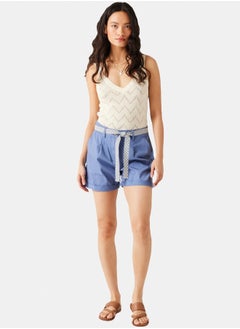 Buy Pleat shorts belt in Egypt