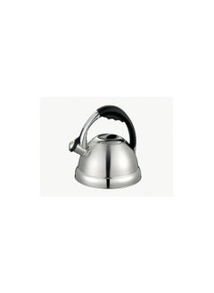 Buy Whistle Tea Kettle 3.5L Stainless Steel with Encapsulated Bottom Whistle Kettle Stovetop Kettle Durable and Versatile: The stainless steel body with aluminum base allows for use on any stovetop. The lid ring on the pot makes a sound when the water boils, reminding you that the job is done. Add a charming vintage touch to your kitchen with this elegant kettle, complete with a hot spout. Oversized spout, pouring/injecting water solves the problem. 3-ply composite bottom for faster heat collection and more efficient heat collection Stylish Design: Shiny stainless steel details, this is a modern touch that fits into any kitchen. in Egypt