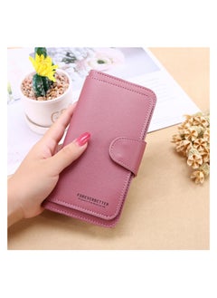 Buy Ladies Wallet Women Leather Clutch Purse Credit Card Coin Holder in UAE