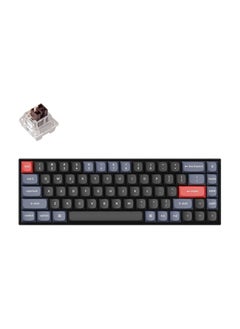 Buy K6 Pro Wireless Custom Mechanical Keyboard, QMK/VIA Programmable Macro, Hot-Swappable Keychron K Pro Brown Switch Keyboard, 65% Layout RGB Backlit Office Keyboard for Mac Windows Linux in UAE