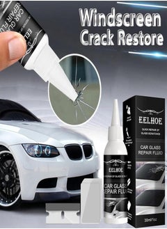 Buy Car Glass Repair Fluid, Car Glass Repair Kit, Windshield Glass Repair Kit, 30ml Glass Repair Fluid, Auto Glass Repair Fluid Solution for Car Windscreen in UAE