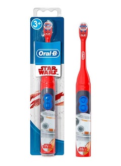 Buy Oral-B DB 3010 Disney Star Wars Battery Power Electric Toothbrush for Kids (Assorted) - Powered By Braun in UAE