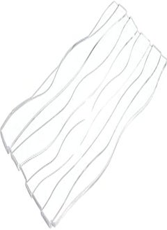 اشتري Omada oyster serving plate, 34.5 x 17 cm - clear في مصر