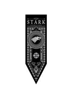 Buy Game of Thrones House Stark Tournament Banner, 150 x 47 cm - Outdoor Woven Flag Wall Poster in Saudi Arabia