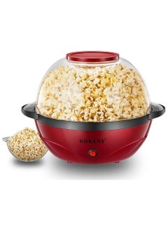 Buy sokany SK-905 popcorn maker 850w 3.6l large capacity popcorn machine safety material non-stick coating for family party friends gathering in Egypt