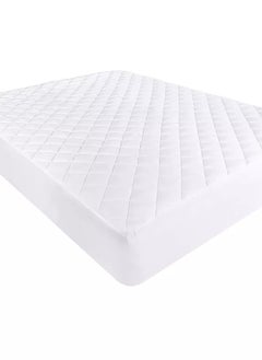 Buy Quilted Waterproof Matress Protector Extra Deep Fitted Bed Cover 200X200+30Cm in UAE