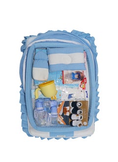 اشتري AURA KIDS 13 Pieces Baby Gift Set Blue في الامارات