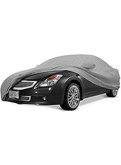 اشتري Waterproof PVC Car Cover for Car Dust and Sun Protection Car Auto Car Cover for Kia Cerato K3 210x70x47 في مصر