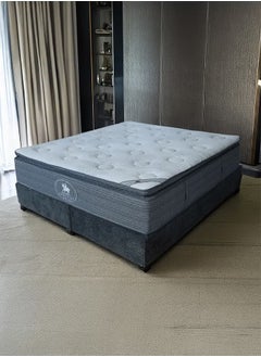 Buy Versailles | Multi Layer Bed Mattress 21 Layers Thickness 40 cm Size Queen - 150x200 cm - Grey in Saudi Arabia