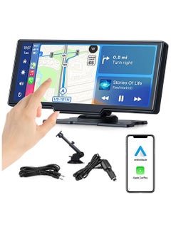 اشتري COOLBABY HD 10.26 inch Smart Screen Wireless CarPlay Android Auto Large Screen Car Display في الامارات