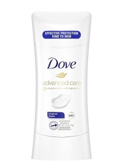 Buy Dove Advanced Care Antiperspirant Deodorant Stick for Women, Original Clean, for 48 Hour Protection And Soft And Comfortable Underarms 74 G in Egypt