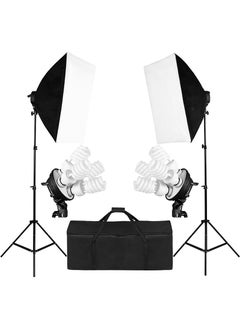 Buy Photo Studio Lighting Kit Black/White in Saudi Arabia