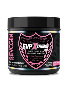 Buy EVP- Extreme N.O. Pre-Workout - Pink Rose - (540 g) in Saudi Arabia