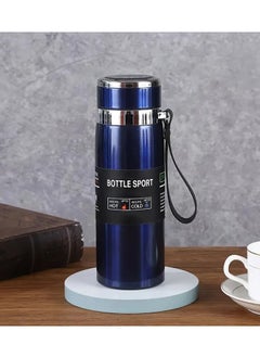 Buy QSHOP® Stainless Steel Vacuum Insulated Thermal Bottle, Leak Proof BPA Free Travel Coffee Tea Sports Bottle Keep Drinks Hot or Cold in Egypt