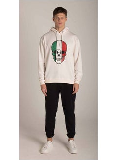 Buy Scull Front Print Hoodie in Egypt